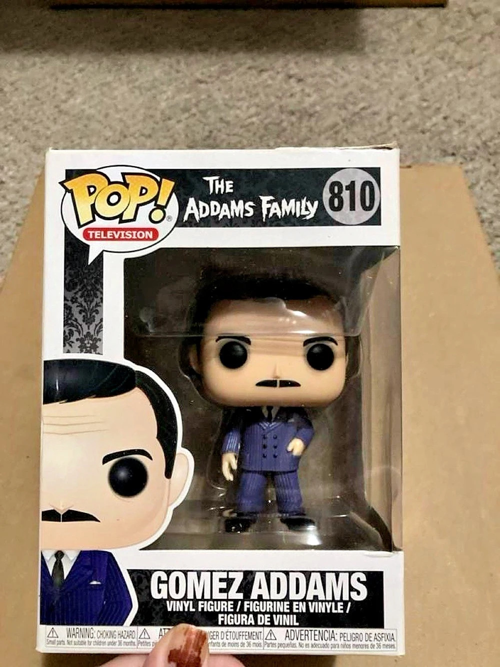 Funko Pop! Television: The Addams Family - Gomez Addams #810 Vinyl Figure